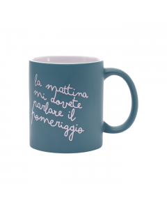 PIU' FORTY MUG VERDE LA MATTINA