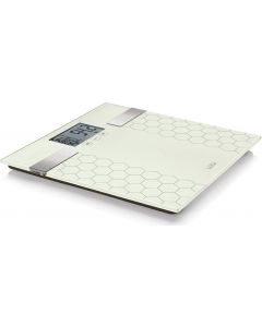 Bilancia pesapersone Digitale max 180 Kg Vetro temperato Bianco - PS5014