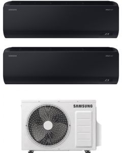 Climatizzatore Dual split 12+12 Inverter WIFI AJ050TXJ2KG Windfree Black