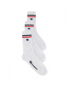 CHAMPION 3PK CREW SOCKS