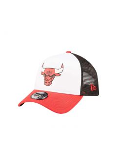 NEW ERA CHICAGO BULLS TEAM COLOR BLOCK TRUCKER