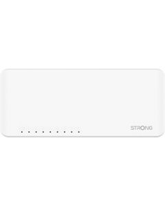 Switch di Rete 8 porte Ethernet (10/100/1000) colore Bianco - SW8000P