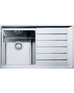 Lavello Cucina 1 Vasca Gocciolatoio dx 86 Cm Inox Neptune 101.0068.368