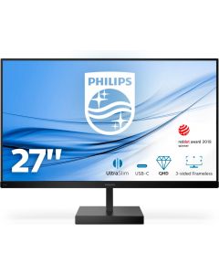 Monitor PC 27 pollici LCD WQHD 2560x1440 px 4ms HDMI Schermo PC 276C8/00