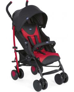 ECHO - Passeggino Leggero Pieghevole da 0-4 Anni 0-22 Kg Rosso