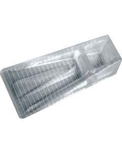 Zeppe Antiscivolo Gomma Cristal Pezzi 4 Blister 6 BLGHU1615