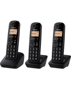 Telefono Cordless Trio 50 Memorie Display 1.4&quot Nero KX-TGB613JTB