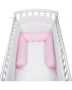 Riduttore Lettino Neonato a Cilindro Baby Nest colore Rosa 5851