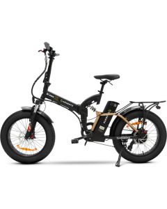 Bicicletta Elettrica Pieghevole e-bike 20&quot Nero - AR-BI-220007 BiMax-XL