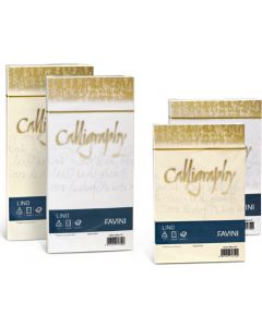 Calligraphy Linen Carta Inkjet A4 (210X297 mm) 50 Fogli Avorio A69Q614