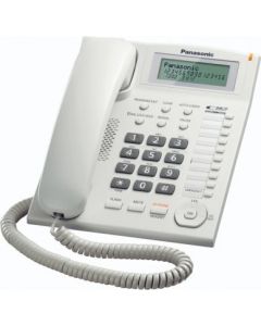 Telefono fisso a filo Vivavoce Col. Bianco - KX-TS880EXW