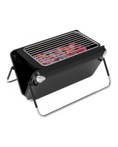 Barbecue 3 in 1 Carbone Elettrico Gas con Griglia 35x21cm colore Nero BQ2499