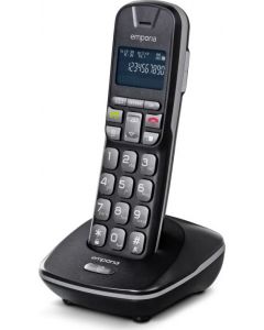 Th-21 Cornetta Del Telefono Ricevitore Telefonico Dect Nero TH21