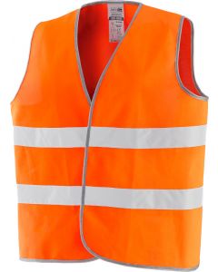 Gilet Alta Visibilit&agrave Catarifrangente omologato colore Arancione 422035