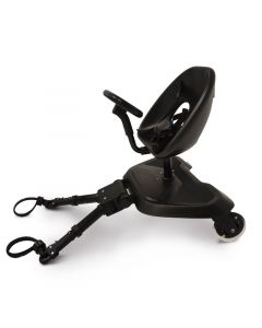 Pedana Universale per passeggino con Seduta e Manubrio Nero - Go Seat