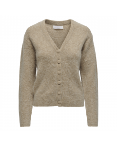 LA STRADA UNICA BELLE ALPACA V-NECK CARDIGAN