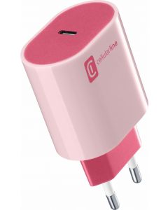 Caricabatterie da Rete Universale 20W Rosa ACHUSBCSMARTPD20WP