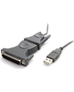 Cavo USB a Seriale RS232 DB9 / DB25 seriale ICUSB232DB25