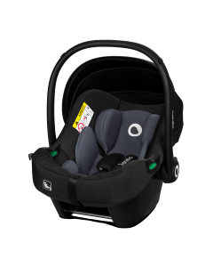 Seggiolino Auto 0-13 Kg i-Size 0-15 Mesi Nero e Grigio LO-ASTRID-BG
