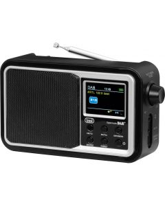 Radio Digitale DAB / DAB+ /FM Radio Portatile Display 2.4&quot Nero DAB 7F96 R