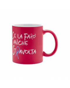 PIU' FORTY MUG FUXIA STRAVOLTA