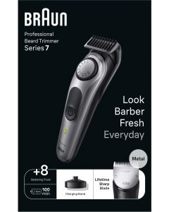 Regolabarba ricaricabile 2 pettini Wet &amp Dry - BT7420 BeardTrimmer 7