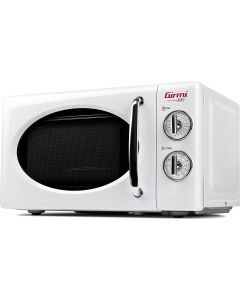 Forno a Microonde Combinato con Grill 20 litri 700W Bianco FM2101 Vintage