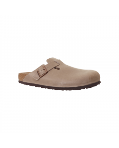 BIRKENSTOCK BOSTON LEATHER MARRONE TABACCO