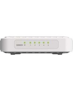 Switch Ethernet 5 Porte Gigabit Unmanaged GS605-400PES ProSafe