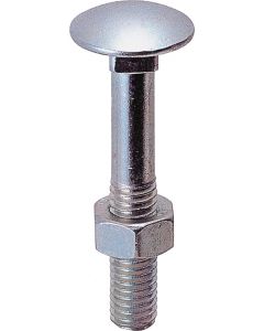 Bulloni Zincate a Legno TtqUni 5732 10x60 Pz 100 06031 10X60