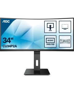 Pro-line CU34P2A Monitor PC 34 Pollici 2K Ultra HD 3440 x 1440 Pixel