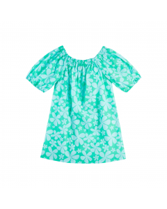 SUNDEK ABITO OFF SHOULDER CON STAMPA ROLLING FLOWER