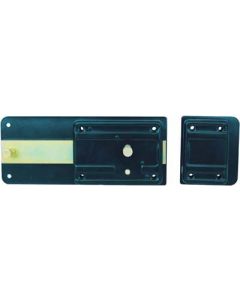 Serratura Ferroglietto 012 Staccato C.Staccato M6+Pomolo E.mm 50