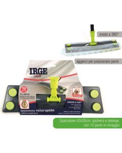 Spazzolone Velorapido+ 10 Panni Irge CAPI3751