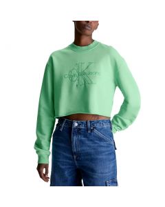 CALVIN KLEIN JEANS MONOLOGO WASHED SWEATSHIRT