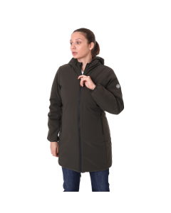 BUNF CAPPOTTO REVERSIBILE CON CAPPUCCIO DONNA