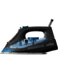 Ferro da Stiro a Vapore 2600W Piastra Ceramica Nero/Blu BXIR2606E