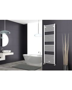 Termoarredo Bagno 45x116h cm Int 40 cm bianco - 3551586100216 Lisa 25