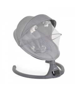 iSwing - Sdraietta Neonato Elettrica Max 9 Kg con Melodie Graphite