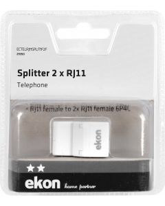 Raccordo telefonico RJ11 2x RJ11 6P4C, femmina-femmina RJ11SPLIT