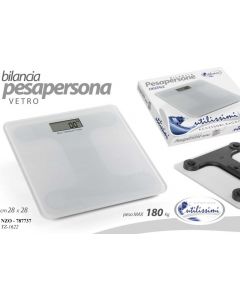 Bilancia pesapersone digitale elettronica Portata Massima 180 kg