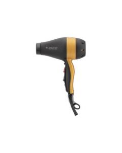 Asciugacapelli Compatto 2200 Watt Nero e Oro COMPACT Bactericidal O3