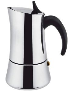 Moka induzione 6 Tazze Acciaio inox 18/10 00880060ICC Elly