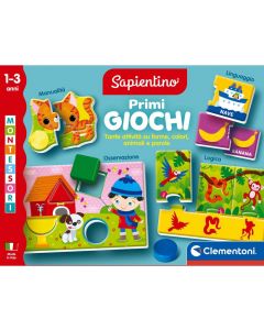 Sapientino Montessori Flashcards Primi Giochi Gioco Educativo 1+
