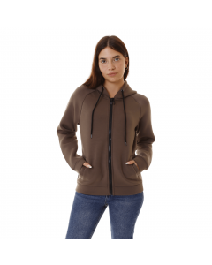 BUNF FELPA TERMICA FULL ZIP CAPPUCCIO MRF300