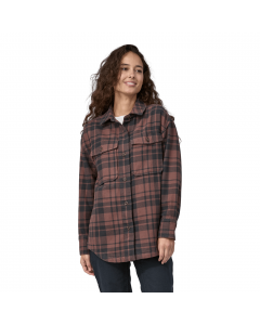 PATAGONIA W'S HW FJORD FLANNEL OVERSHIRT