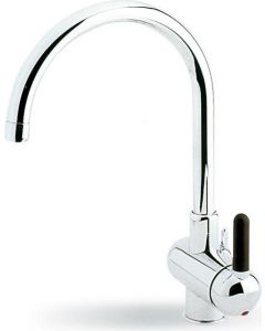 Rubinetto Cucina Miscelatore Monocomando Granitek Bianco MGKATE52 Atena