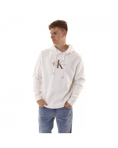 CALVIN KLEIN ARCHIVAL MONOLOGO WAFFLE HOODIE