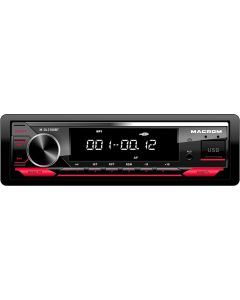 Autoradio Bluetooth 1 DIN FM/DAB/DAB+ Mp3 4x50 Watt Nero M-DL3300DAB