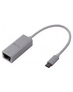 Adattatore da USB type c a Gigabit Ethernet colore Grigio 16003